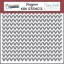 Echo Park Wonderful Winter Days Warm Woven Sweater stencil – 6" (15 cm), 1 db