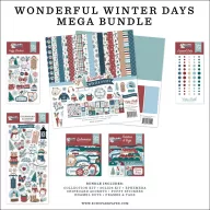   Echo Park Wonderful Winter Days – kreatív scrapbook csomag (1 csomag)