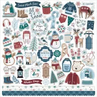   Echo Park Wonderful Winter Days – kreatív scrapbook csomag (1 csomag)
