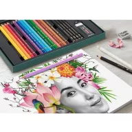   Faber-Castell Polychromos színes ceruza & Pitt Graphite Matt rajzkészlet – 23 db