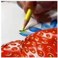   Faber-Castell Polychromos Strawberry / Eper – 3 színű kreatív készlet (3 db)