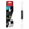 Faber-Castell Kétvégű akril filctoll BLACK EDITION Shake&Paint fehér színű (1 db)