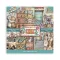 Stamperia Furry Friends 2 – mintás scrapbook papírkészlet – 8"(20cm) – 10 lap