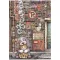 Stamperia Furry Friends 2 – Macska és kutya rizspapír – A4 (21 × 29,7 cm), 1 ív