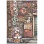 Stamperia Furry Friends 2 – Macska és kutya rizspapír – A4 (21 × 29,7 cm), 1 ív