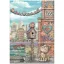Stamperia Furry Friends 2 – Fészek, macska és madarak rizspapír – A4 (21 × 29,7 cm), 1 ív