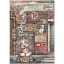 Stamperia Furry Friends 2 – Mintaválogatás rizspapír – A4 (21 × 29,7 cm), 1 ív
