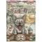 Stamperia Furry Friends 2 – Furry Friends 2 A6 Mini rizspapír válogatás rizspapír – A6 (10,5 × 14,8 cm), 8 db