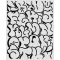 Stamperia Furry Friends 2 – Pop-art minta vastag stencil – 20 × 25 cm