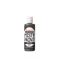   Stamperia Art Stories Misty Paint dekorációs festék – mélyfekete, 60 ml