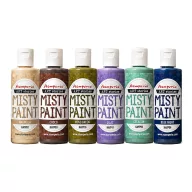   Stamperia Art Stories Misty Paint festékkészlet – természetes színek, 6 × 60 ml