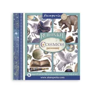   Stamperia Cosmos – rub-on transzfermatrica válogatás – 15,5 × 15,5 cm (a forrásban 15,5 × 15 × 5 cm szerepel), 6 db