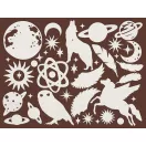 Stamperia Cosmos – lézervágott papírformák (1 csomag)