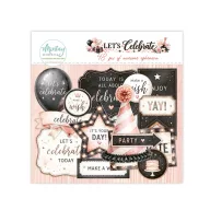   Mintay Kivágat készlet – Let's Celebrate Paper Ephemera (48 db)