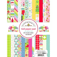   Doodlebug Design Oh What Fun – scrapbook papírtömb – 6"x8"(15x20cm)