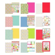   Doodlebug Design Oh What Fun – scrapbook papírtömb – 6"x8"(15x20cm)