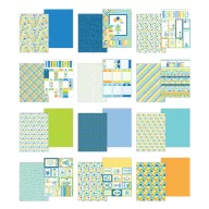   Doodlebug Design Balloons & Banners – scrapbook papírtömb – 6"x8"(15x20cm)