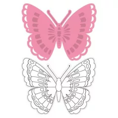   Vágósablon, bélyegzővel COL1317, Collectable / Tiny's butterfly 1 -  (1 csomag)