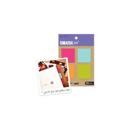 Címkék , SMASH / Fabric Tabs - vászon (12 db)