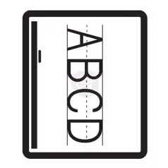   Szilikonbélyegző 5X6, School Memories Collection / Tábla (1 csomag)