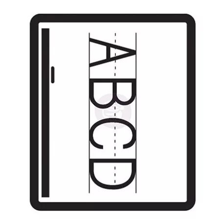 Szilikonbélyegző 5X6, School Memories Collection / Tábla (1 csomag)