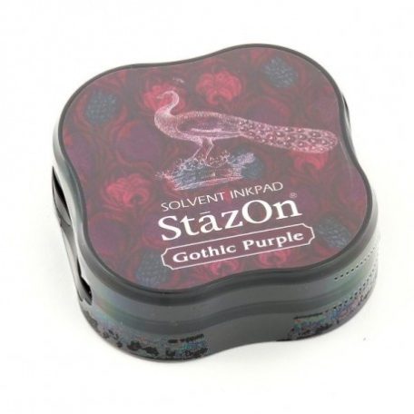 Bélyegzőpárna , StazOn midi / Gothic Purple - lila (1 db)