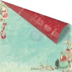   Scrapbook papír 12", Holiday Jubilee / Chilly - kétoldalas (1 lap)