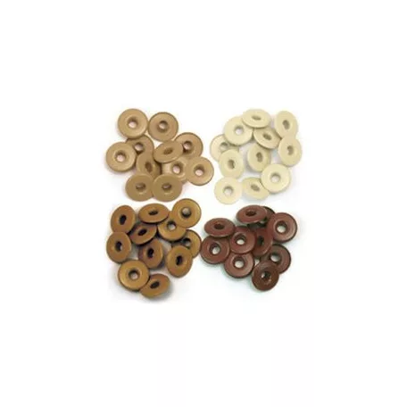 Szegecs , WRMK Wide Eyelets / Aluminum Brown -  (40 db)