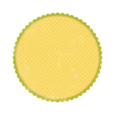   Scrapbook papír 12", Dilly Dally / Glit circle - csillámos (1 lap)