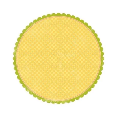 Scrapbook papír 12", Dilly Dally / Glit circle - csillámos (1 lap)