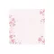 Scrapbook fólia 12", Specialty Paper / Pink border -  (1 lap)