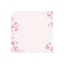 Scrapbook fólia 12", Specialty Paper / Pink border -  (1 lap)