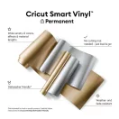 Cricut tartós öntapadó fólia 33cm x 0,9m Pezsgő / Champagne Matte Metallic Smart Vinyl Permanent (1 db)