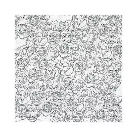 Festhető scrapbook papír 12", Paintables / Roses - rózsák (1 lap)