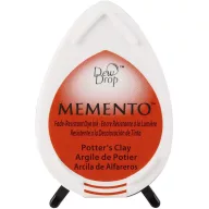   Tsukineko Tintapárna - Potters Clay - Memento Dew Drop Ink Pad (1 db)
