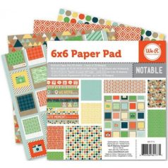 Papírkészlet 6", 6x6 Pad / Notable (36 lap)