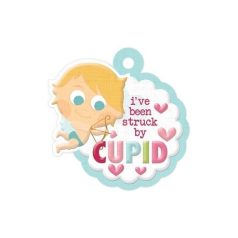   WRMK Dombornyomott címke - Love Struck - Cupid - Ámor (1 db)