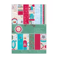   Papírkészlet + kivágott motívumok A4, Bellissima Christmas / Ultimate Die-cut & Paper Pack -  (48 lap)
