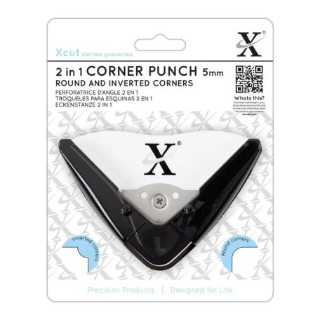 Saroklyukasztó , Corner Punch / 2 in 1 -  5 mm rádiusz (1 db)
