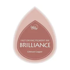   Gyöngyház bélyegzőpárna BD-97, Brilliance / Crimson Copper - Réz (1 db)