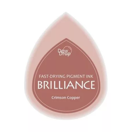 Gyöngyház bélyegzőpárna BD-97, Brilliance / Crimson Copper - Réz (1 db)