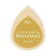   Gyöngyház bélyegzőpárna BD-91, Brilliance / Galaxy Gold - Galaktika arany (1 db)