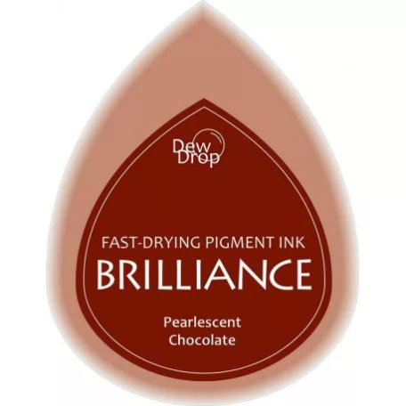 Gyöngyház bélyegzőpárna BD-76, Brilliance / Pearlescent Chocolate - Csokoládé (1 db)