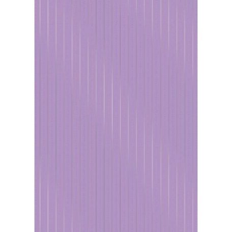 Kreatív papír A4, Foliekarton / Dotty Lines - Violet (1 ív)