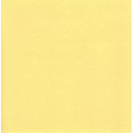 Merített papír 12", Handmade / Sárga -  (1 ív)