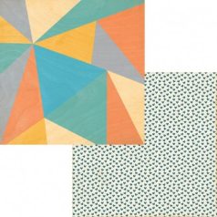   Kreatív papír 12", Playful / Elate - kétoldalas (1 ív)