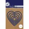 Vágósablon , Nesting Die / Heart - Szív (1 db)