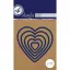 Vágósablon , Nesting Die / Heart - Szív (1 db)
