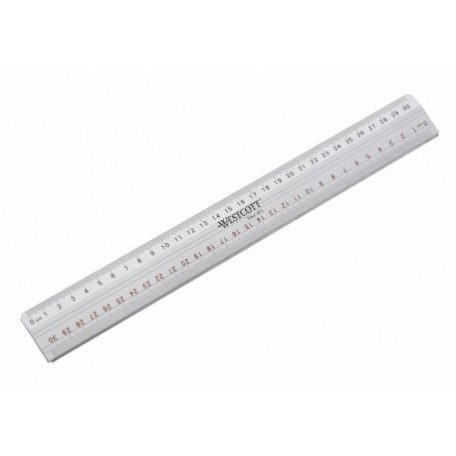 Vonalzó 30 cm, Cutting Ruler / With Anti-Slip -  (1 db)