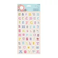   Matrica , Bellissima / Alphabet Stickers Foiled - 58 pcs -  (1 ív)
